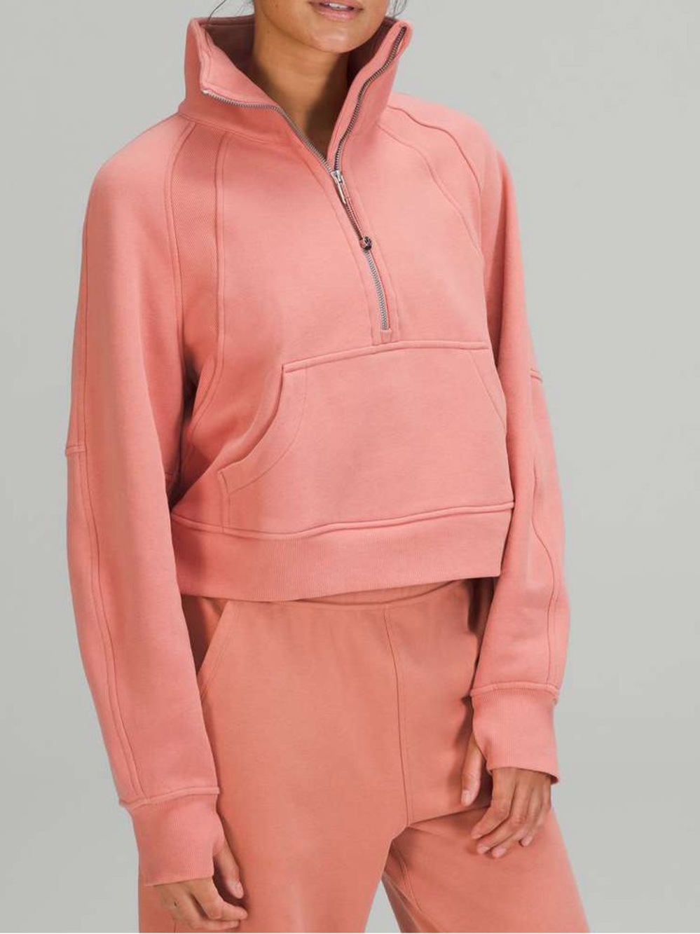 Lululemon Scuba Oversized Funnel Neck Shirt